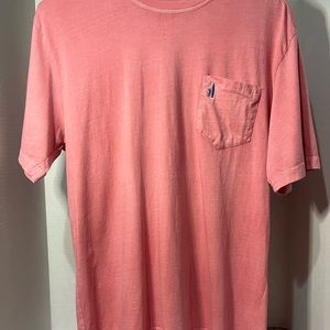 Johnnie-O Men’s Pink Tee Shirt